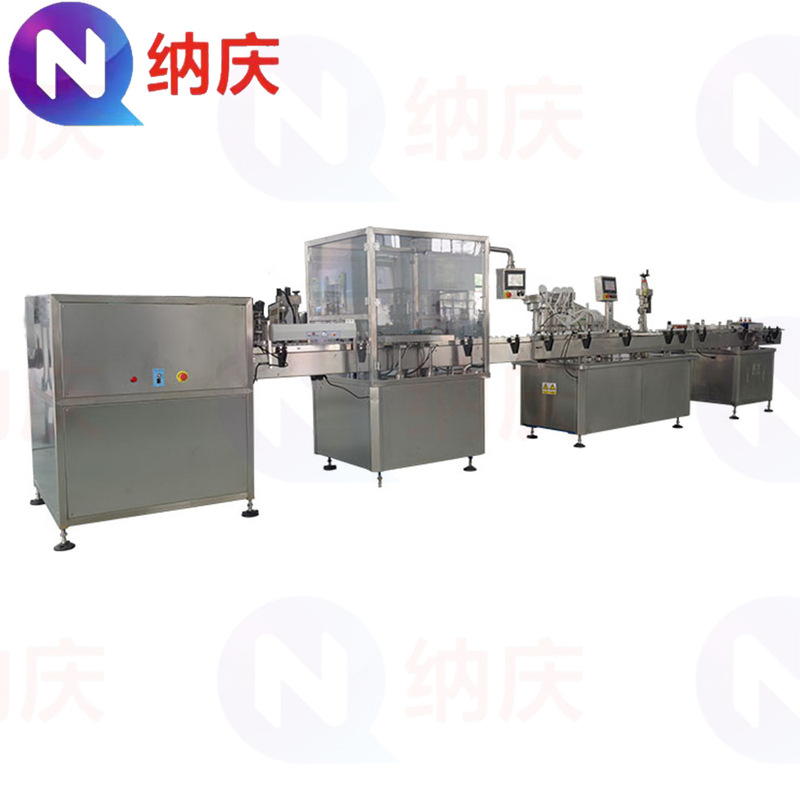 Fully Automatic Spray Filling Machinery and Equipment Insecticide Foam Cleaning Agent Nasal Spray Aerosol Filling Machine