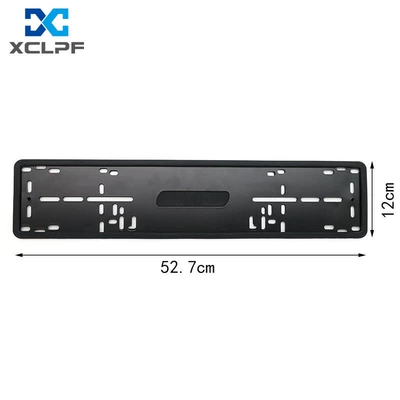 Xclpf Silicone European Standard License Plate License plate holder/license plate holder
