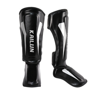Muay Thai Leg Guard Sanda Fighting Foot Back Shin Guard Boxing Thickened Fighting Guard Ankle Guard Taekwondo Leg Guard