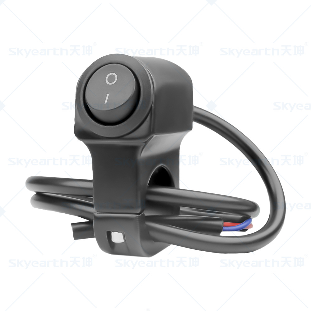 Interruptor de coche modificado de motocicleta impermeable de venta caliente transfronteriza Interruptor de apagado externo de coche eléctrico de aleación de aluminio