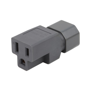 WA-0090G C14 to Nema 5-15R Adapter, product word revolution to beauty gauge 3 plug female head