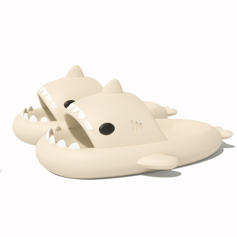 Sandalias para niños de tiburón transfronterizo sandalias niños 2023 de verano nuevos niños EVA Luz de mierda sensación casa zapatillas niñas