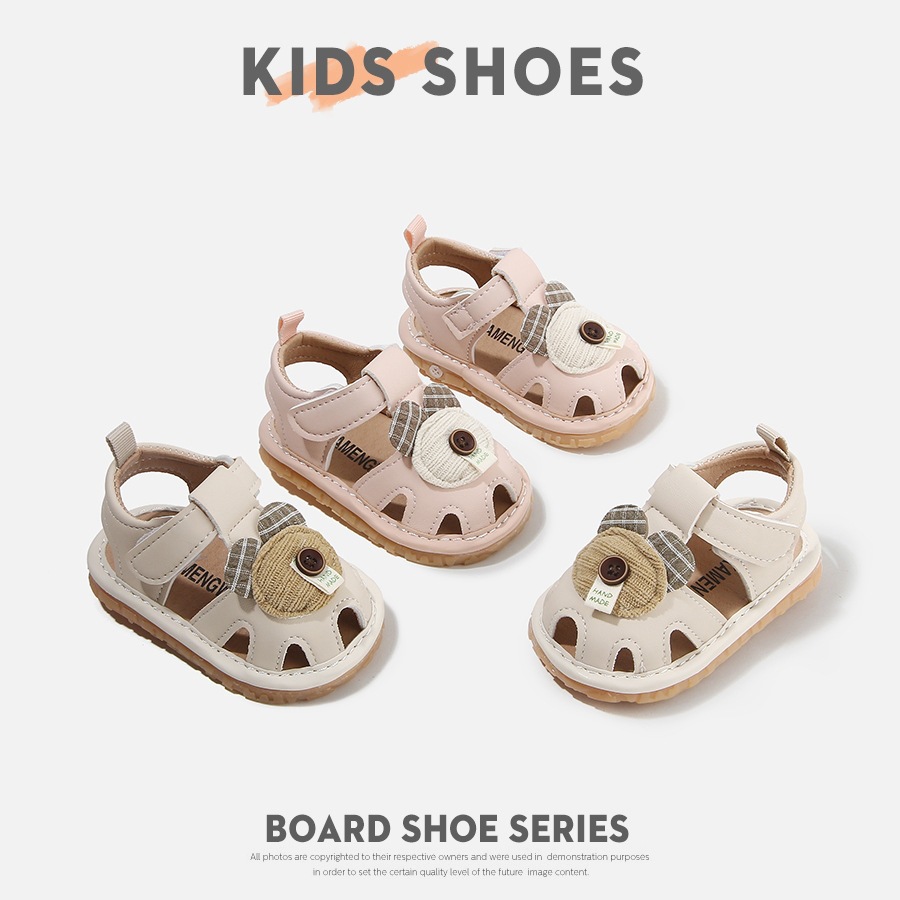 Baby Girl Velcro Toddler Shoes Soft Sole Anti-Kick Anti-Slip Spring/Autumn New Style For 0-3 Years Old Toddler_voghion.com