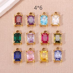 4*6mm�L�����ʯ���� 12������ʯdiy�Ʒ��� ���W�����18K��