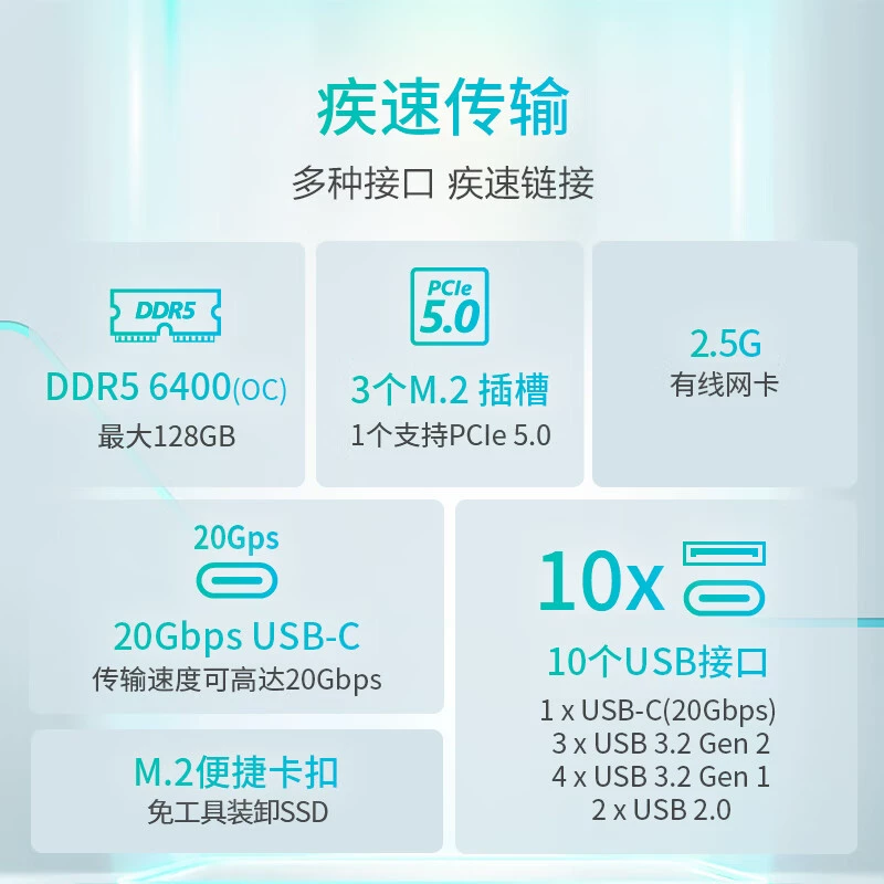 Серия Master Prime X670-P материнская плата, поддержка DDR5 (AMD X670E/SOCKET AM5)
