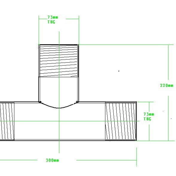 石油钻采设备用抽油三通（油管三通）