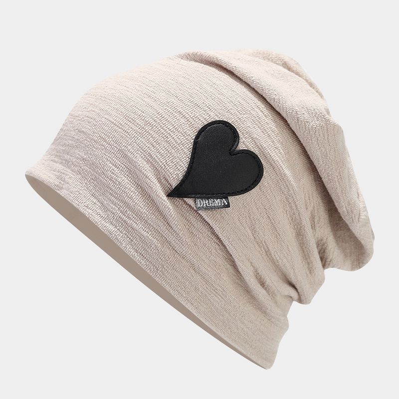 Letter, Heart Shape Pattern Winter, Spring, Autumn Season Women's Elegant Simple Style Letter Heart Shape Beanie Hat