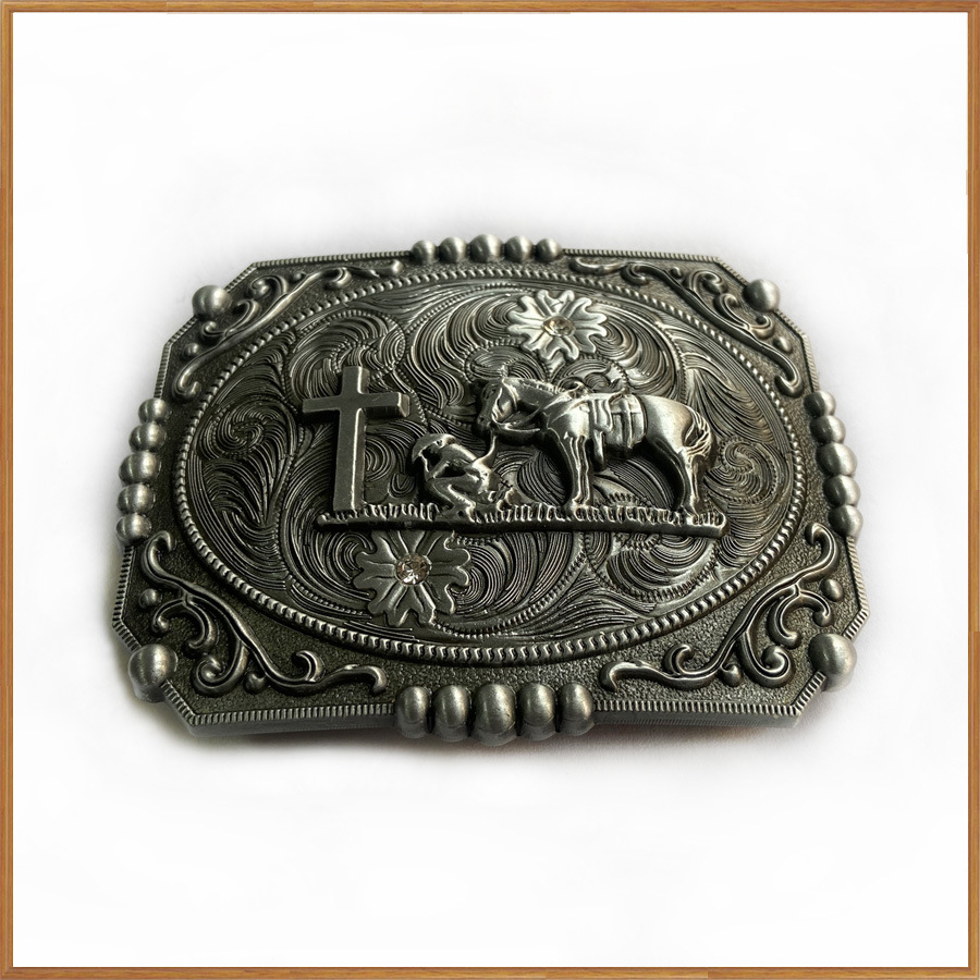 Close-up of Belt Buckle Detail