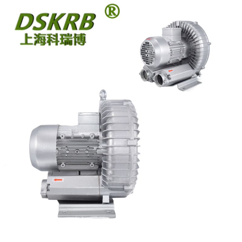 山东菏泽现货肥料发酵曝气配套漩涡风机、HG-4000S单叶轮旋涡气泵