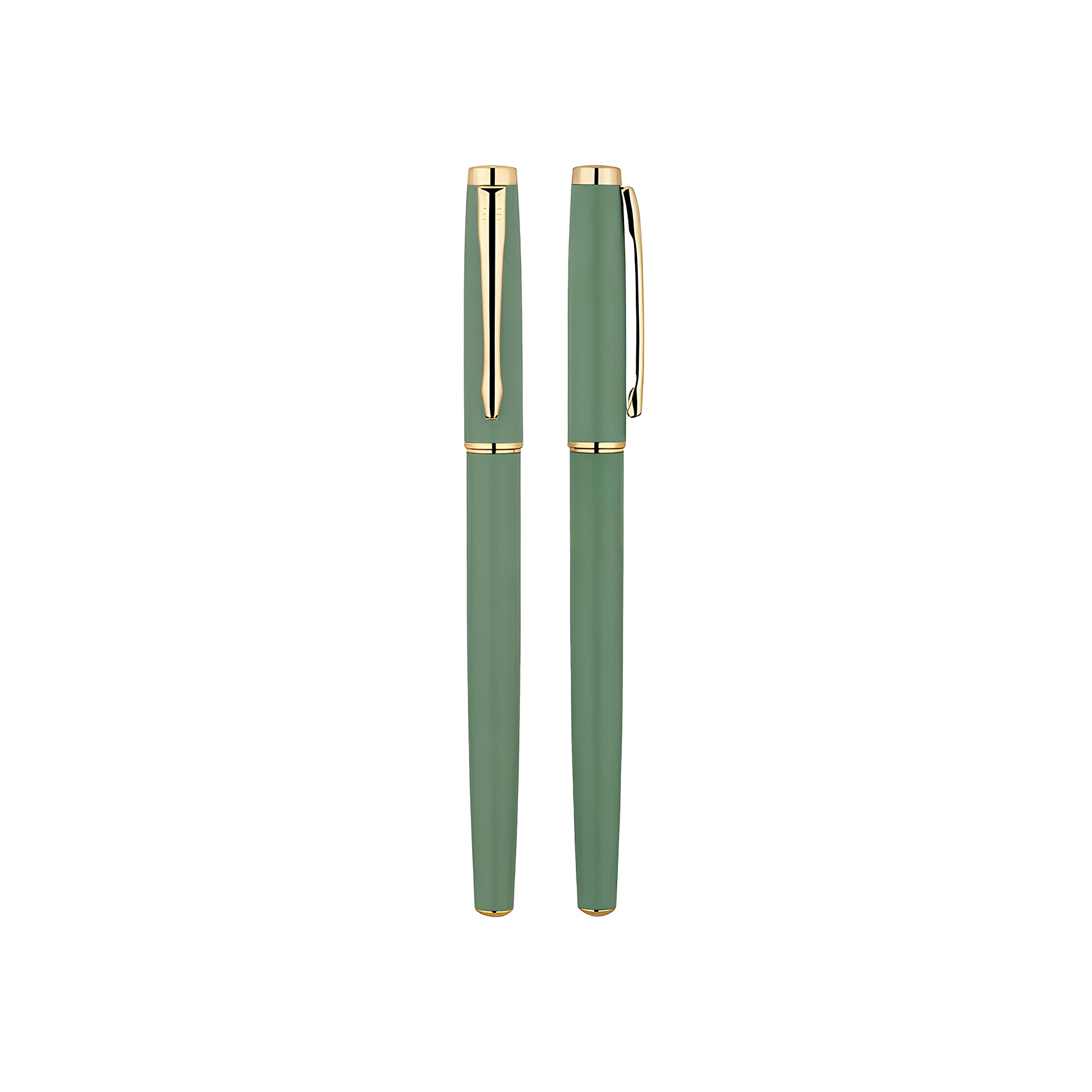 Colgante verde-dorado