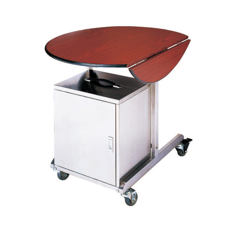 Hotel Folding Trolley Luxury Dining Car Private Room Dining Table Movable Guest Room Food Delivery Cart Delivery Wine Storage Cart