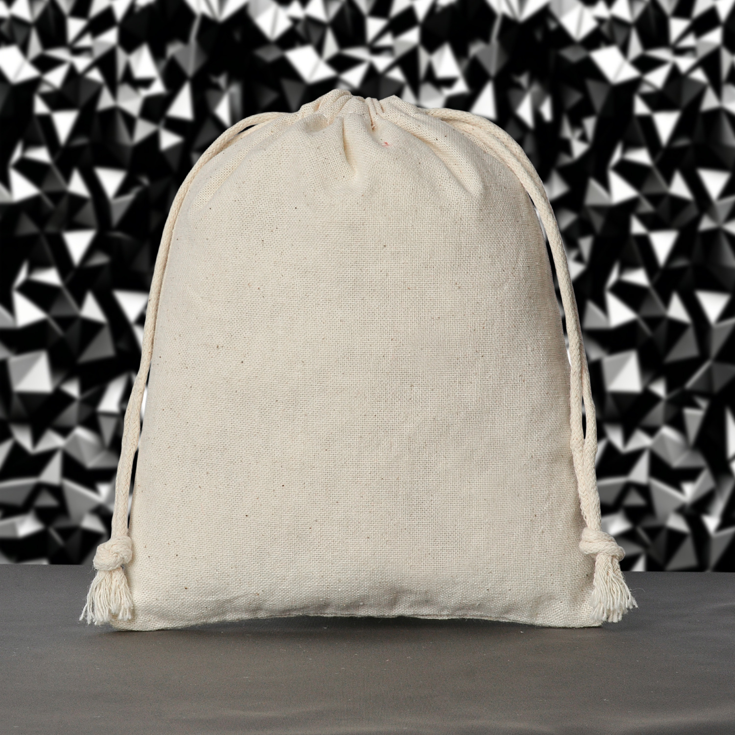 Fábrica en stock bolsas de algodón accesorios bolsas de almacenamiento de granos transpirables bolsas de algodón de cuerda de dibujo de color real image 11