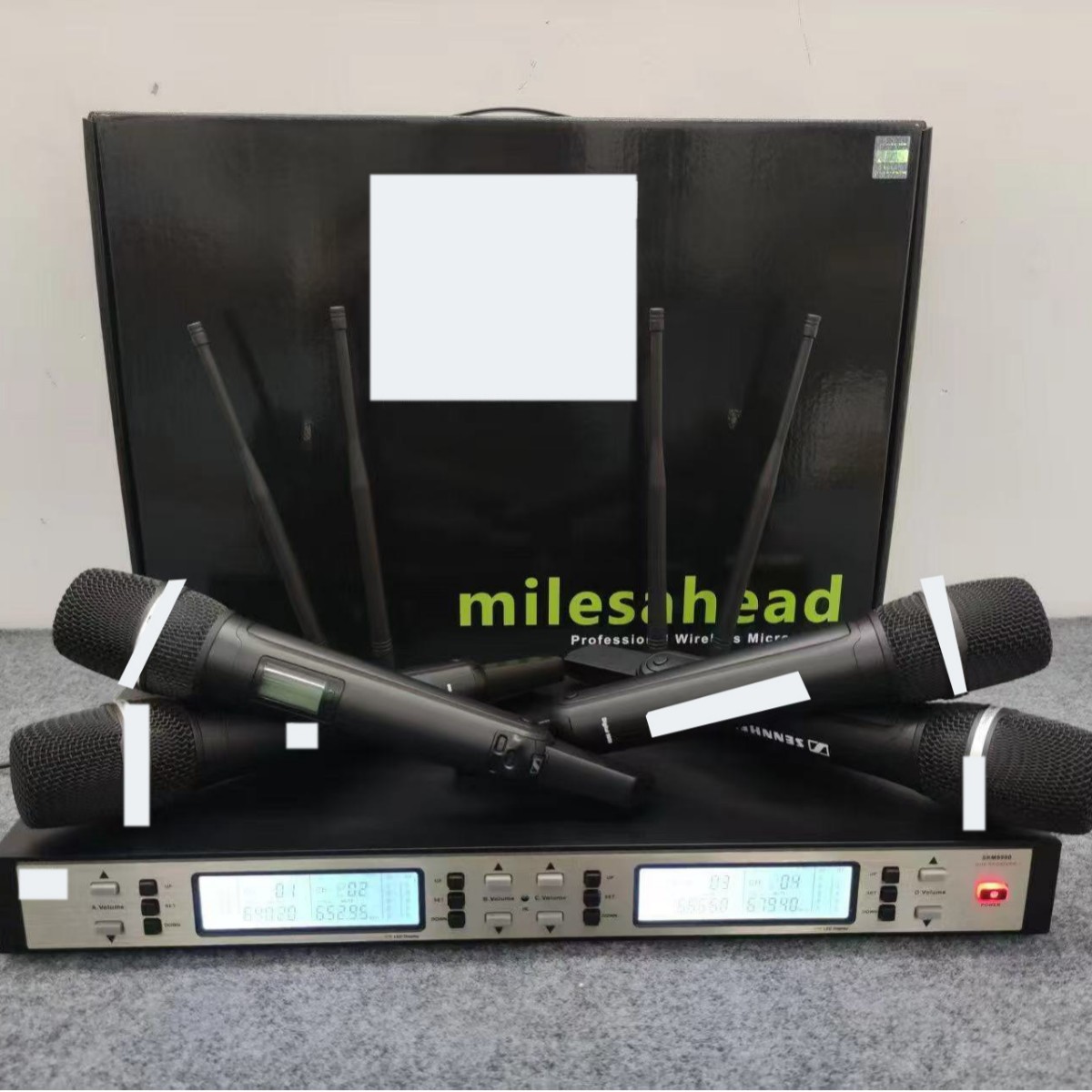 Cross-Border Exclusive Supply: Wireless Microphone Skm9900, One-To-Four Wireless Microphones, In-Stock for Cross-Border Sales