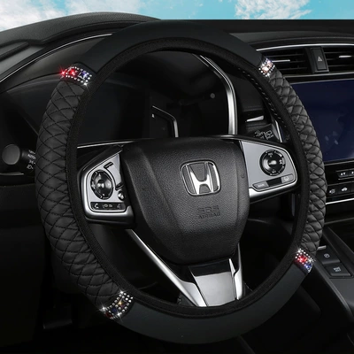 Steering wheel cover — sheepskin pattern