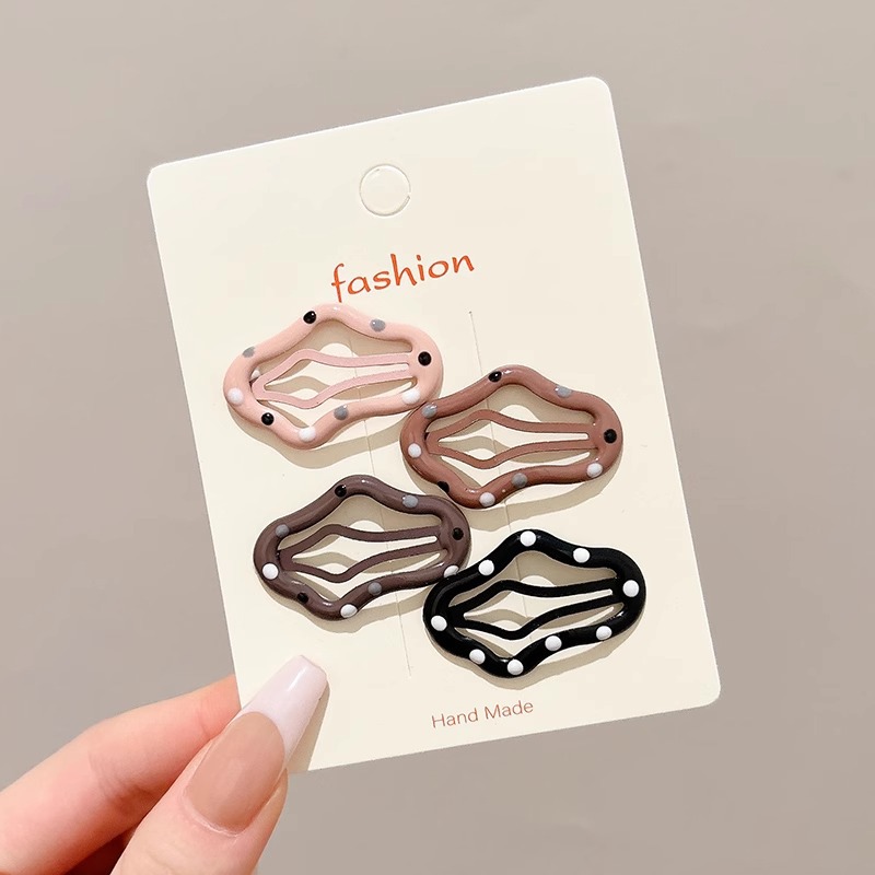 Dopamina linda estrella de color para niños horquilla bb clip tocado frente cabello roto flequillo lateral horquilla al por mayor