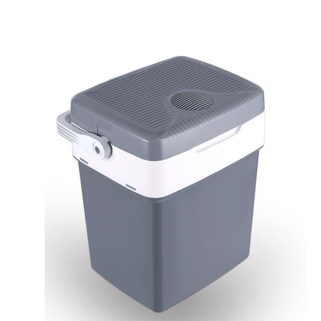 Nuevo 29L hogar coche de doble uso refrigerador del coche conveniente refrigerador de refrigeración al aire libre pequeño coche congelador incubadora