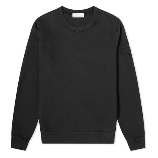 Shidao 2024 Autumn Fashion Brand Crewneck Sweater for Men and Women Couple high quality Combed Cotton Arm Armband Top