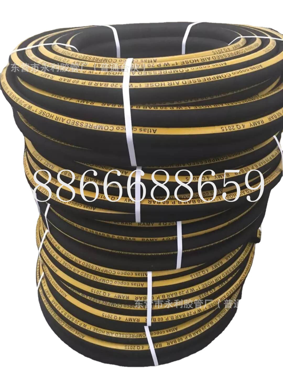 40米喷砂软管钢丝编织喷砂软管19 25 32 38mm橡胶喷砂管软管