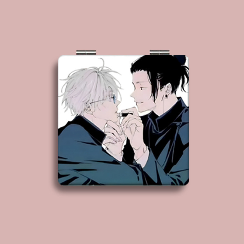 Lindo espejo pequeño Sanrio Kulomi espejo de maquillaje portátil de alto valor espejo de maquillaje portátil dormitorio de estudiantes espejo de maquillaje plegable