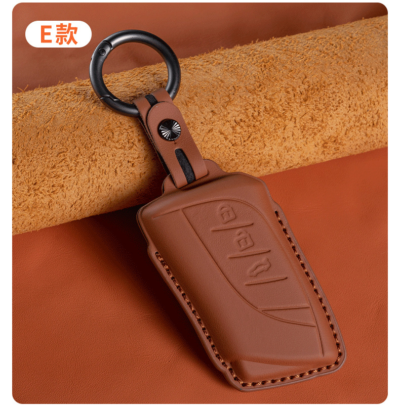 Suitable for first layer cowhide Lexus key case es200260 ES300 nx200 lx570 bag genuine leather
