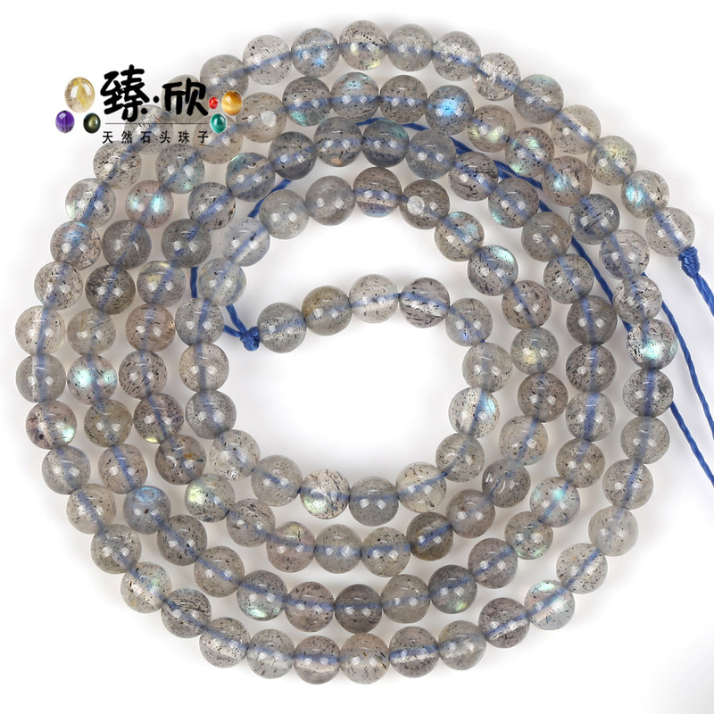 2mm3mm天然石小丸珠紫晶虎眼瑪瑙碧璽水晶散珠diyアクセサリー部品卸売り|undefined