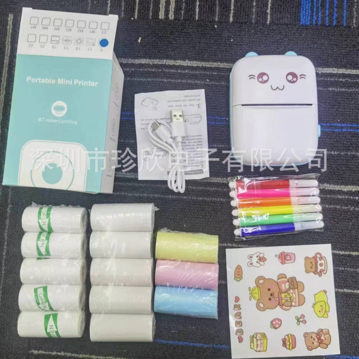 C9 mini impresora de comercio exterior impresora fotográfica inalámbrica se puede conectar al teléfono móvil impresora incorrecta impresora conveniente