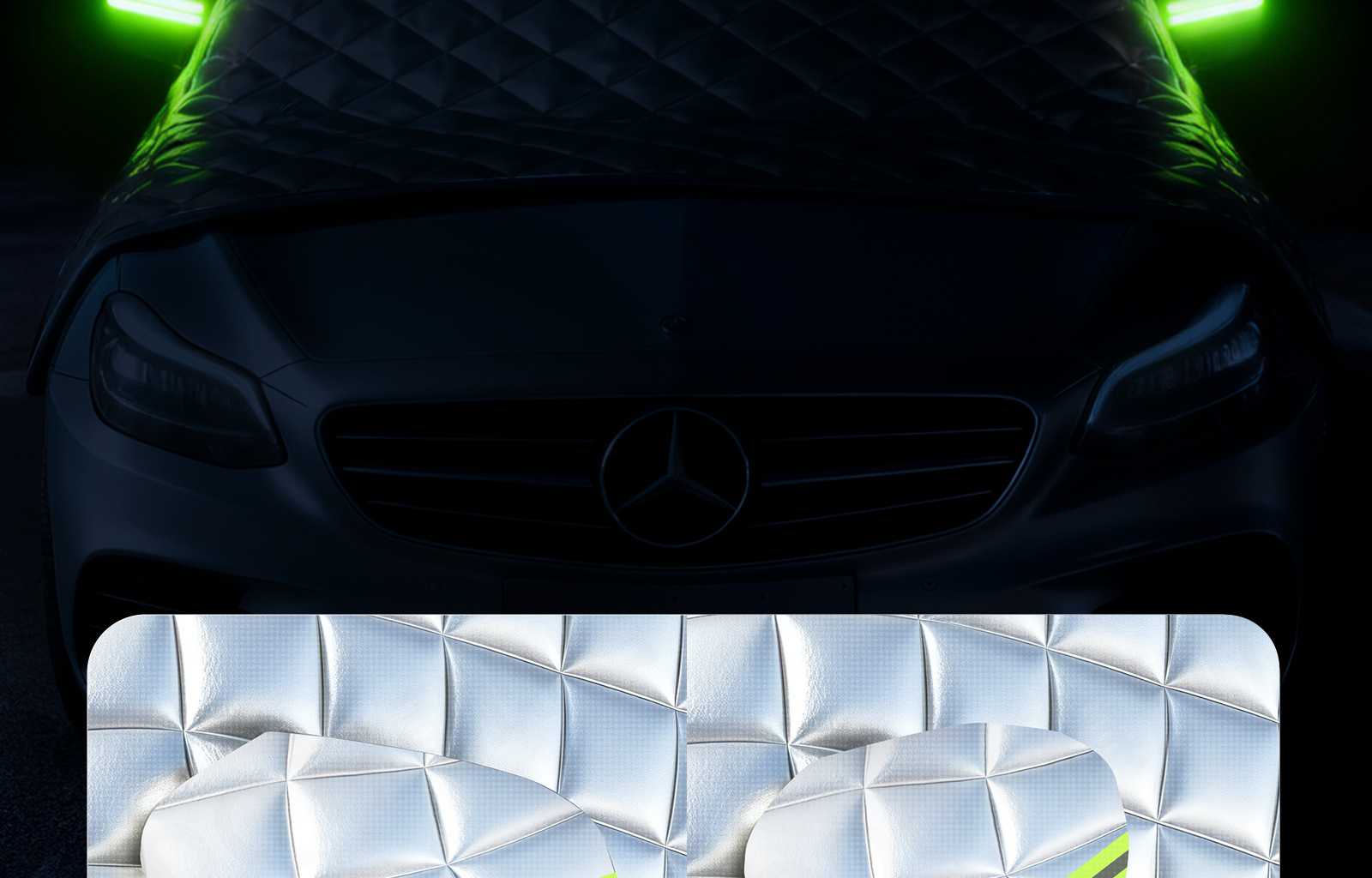 Car Snow Cover Front Windshield Magnetic Anti-Snow Frost Ice Protector