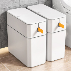 家庭用ゴミ箱、トイレ、バスルーム、新しいキッチン、自動梱包、寝室、大容量のカバー付き紙バケツ