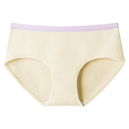 Class A Xinjiang cotton underwear women's 100% pure cotton crotch antibacterial traceless women's breathable mid-waist girls' triangle shorts top