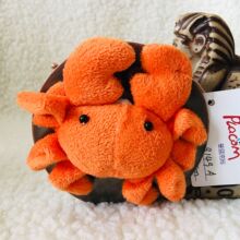 螃蟹海豚冰箱贴磁铁毛绒玩具青岛外贸厂家定制热带鱼吸铁石玩偶