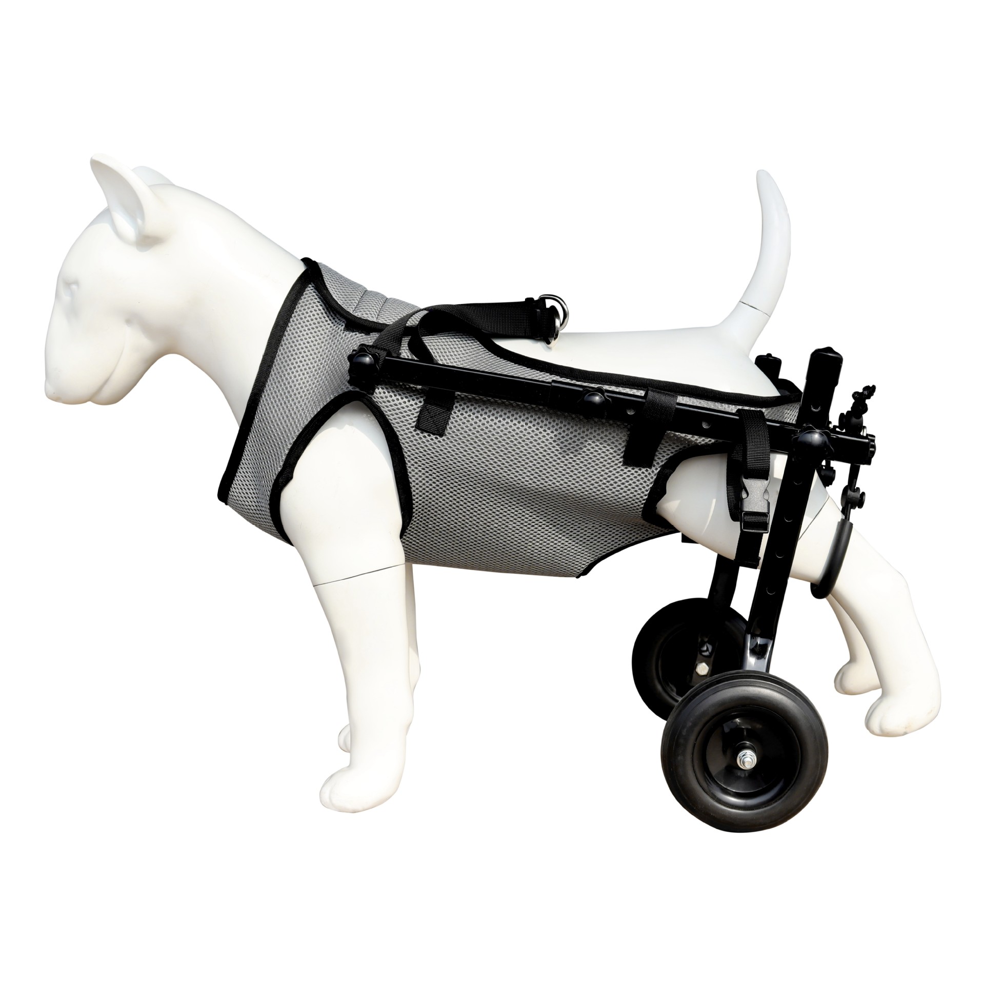 Carrinos de mascotas explosivos transfronterizos, carrinos de perros, rehabilitación de perros, caminata auxiliar, extremidades traseras, caminata inconveniente, carro auxiliar