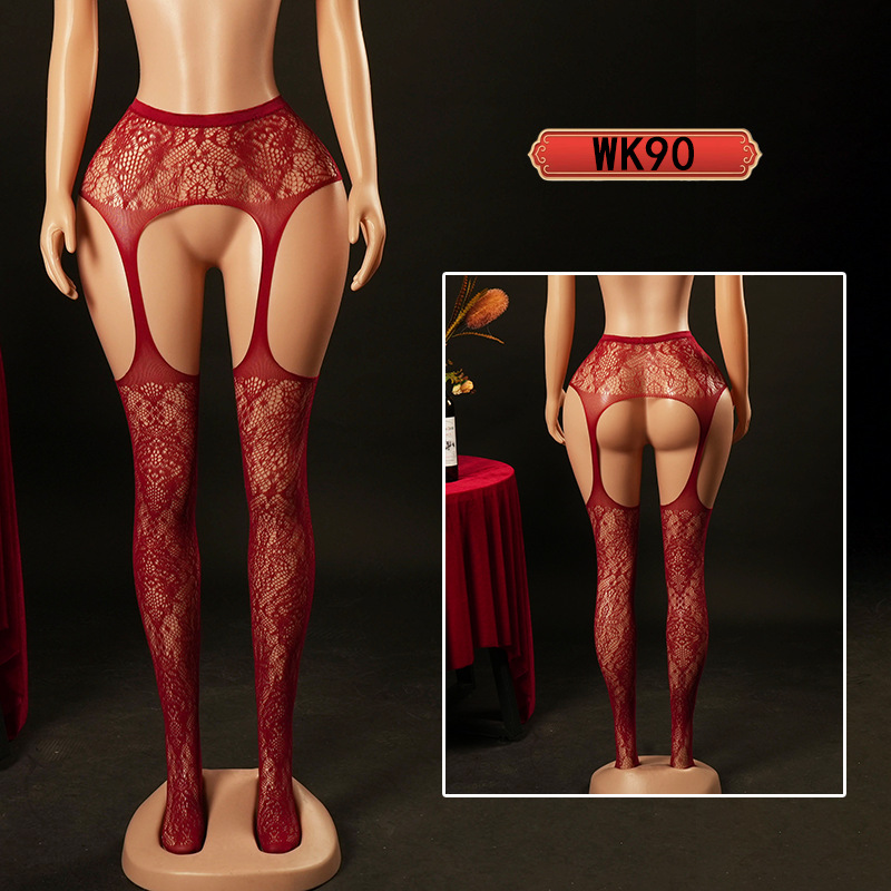Yue mariposa transfronteriza amor calcetines anti-hock seda sexy cintura alta pura quiere usar calcetines en forma de piernas hermosas WK90 image 8