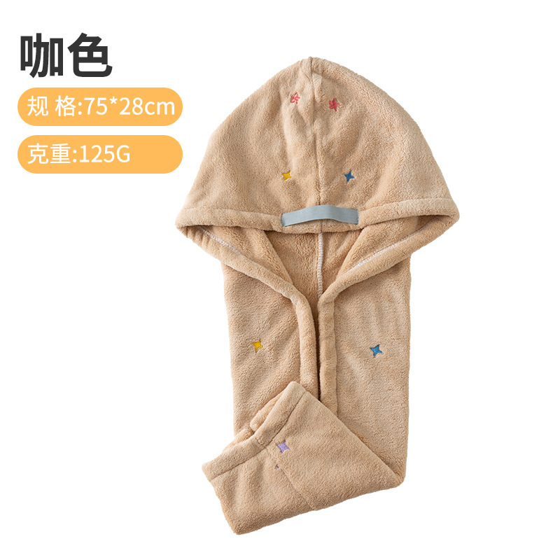 2025新款干发帽超强吸水速干免吹加厚女士可爱洗头包头发毛巾浴帽|undefined
