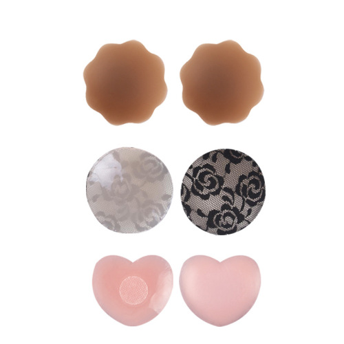 Invisible liquid silicone latex patch, one-piece anti-bulge, anti-lighting, thin underwear bra patch, traceless and breathable, for women's wedding dress