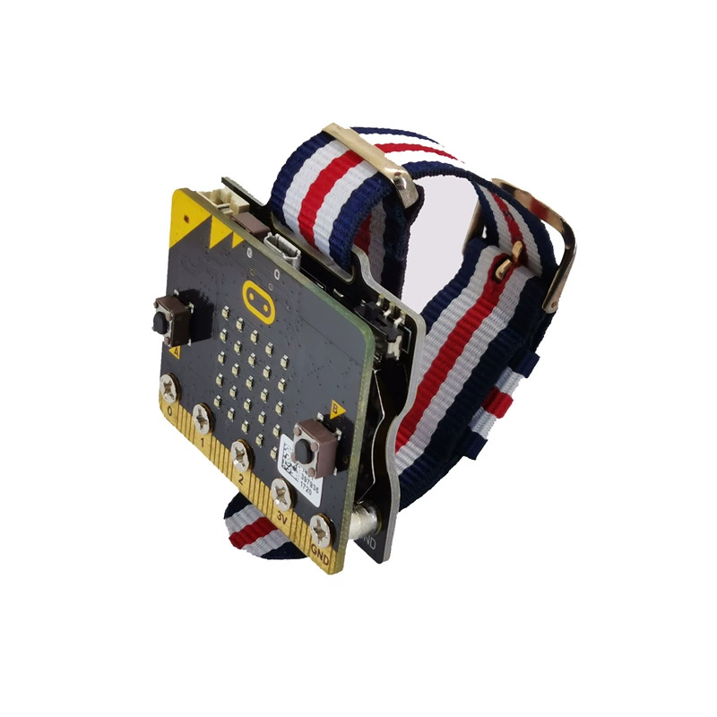 Микробытовые программируемые часы Micro:bit набор Wear:bit для ношения, начальная и средняя школа, расширение Scratch программирования V2