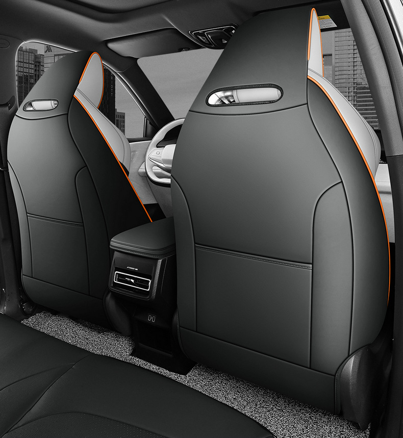2025 1.5t Premium Changan Uniz Car Seat Cover Fully Surrounded Perforated Leather Car Seat Cushion