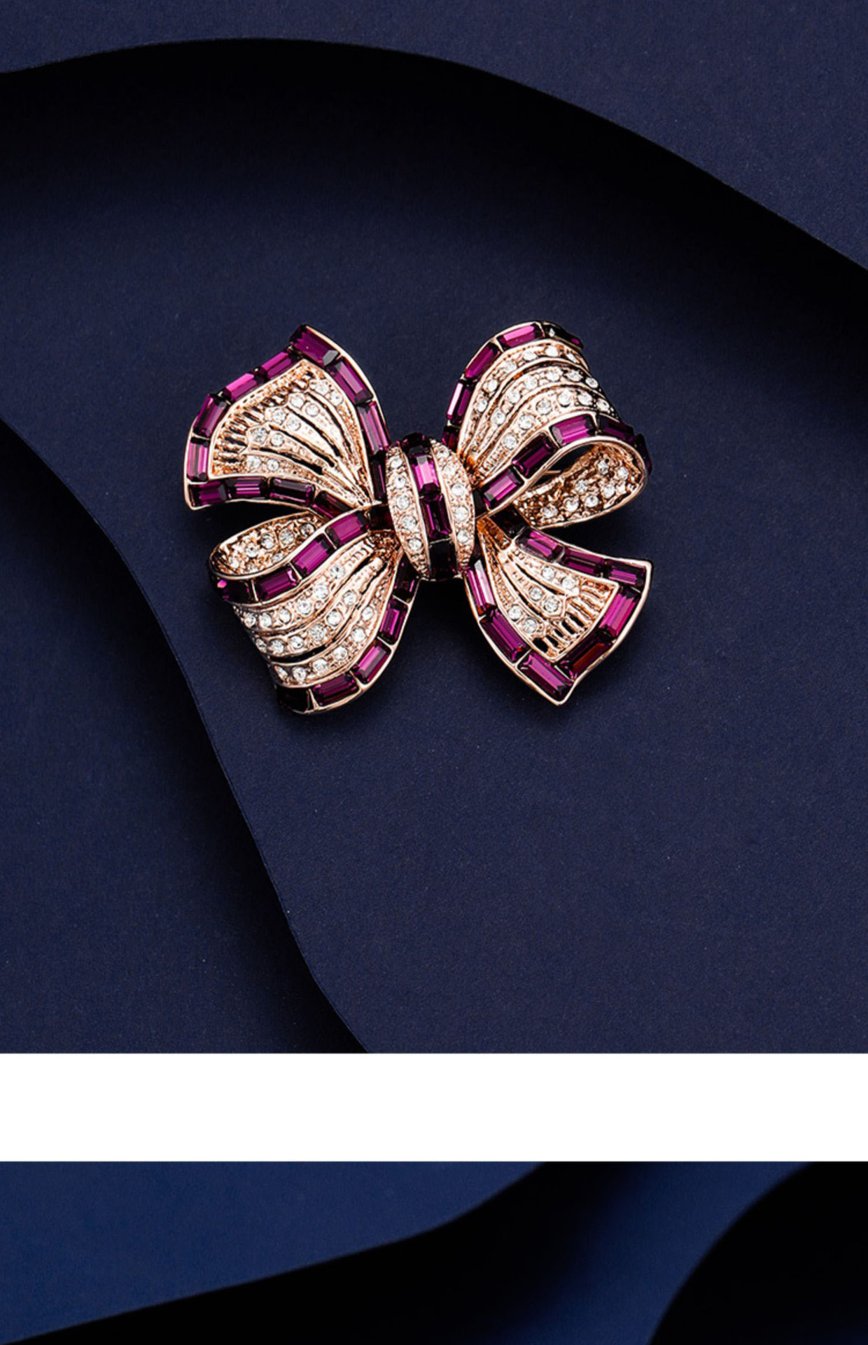 Lady Bow Knot Alloy Inlay Artificial Pearls Women's Brooches display picture 2