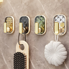 免打孔掛鈎強力粘膠門後粘鈎粘貼無痕衛生間牆貼免釘創意浴室鈎子