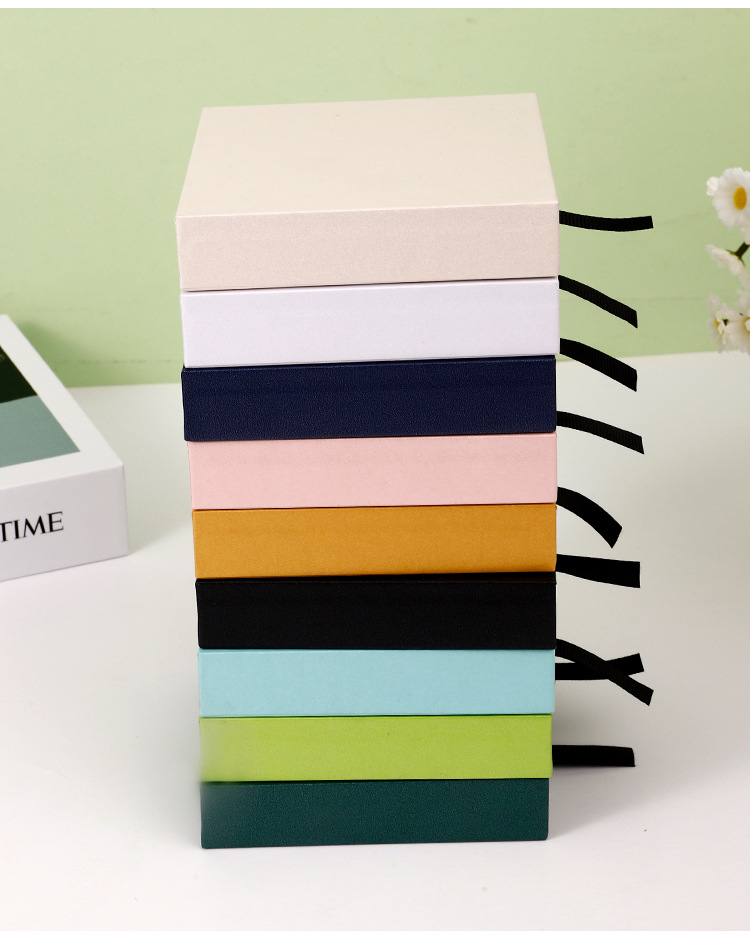 1 Piece Paper Luxurious Daily Date Solid Color Jewelry Boxes display picture 10