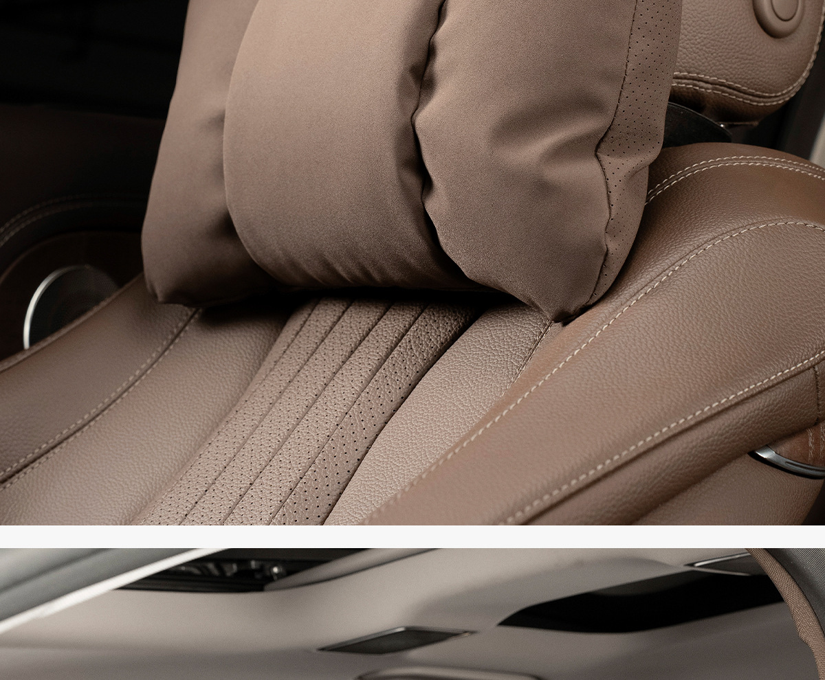 Applicable to Volkswagen Headrest Waist Car Neck Pillow Tiguan L Magotan Passat Langyi Tanyue Lingdu Golf