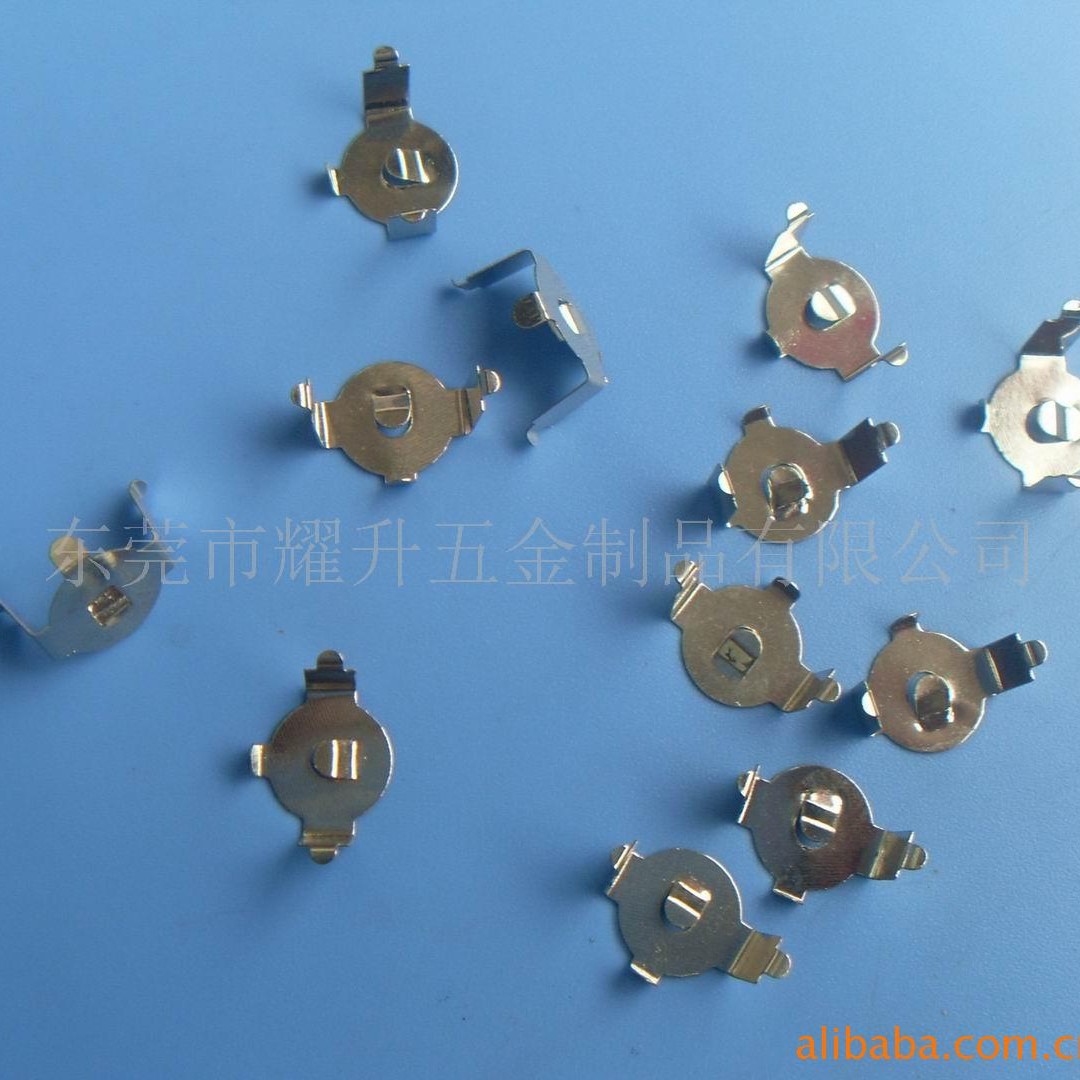 耀升五金厂家混批多种AG10电池扣 有舌AG13电池扣 欢迎咨询