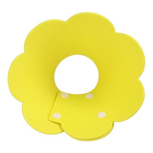 Elizabethan circle non-woven pet cat headgear sunflower snap collar anti-licking, biting and scratching sterilization circle of shame