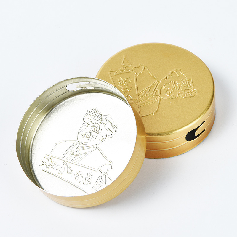 Fabricante al por mayor de tapas de aluminio con abre-fácil, fábrica de tapas de botellas, tapas de aluminio pequeñas, tapas metálicas, tapas de bebidas fáciles de abrir