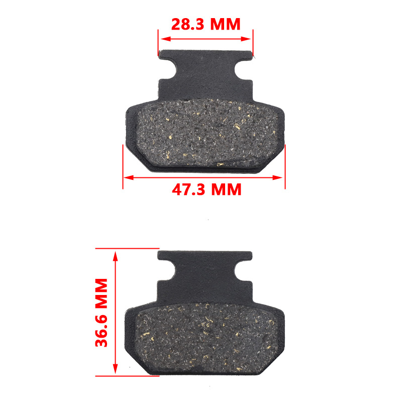 Coche eléctrico de la motocicleta pastillas de freno de disco pastillas de freno Mesa Campana