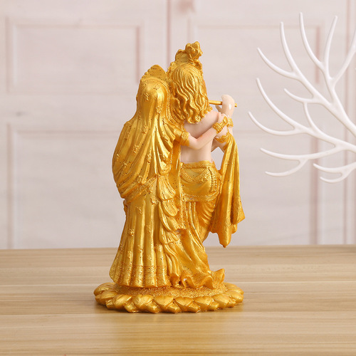 Indian Buddha ornaments, business gifts, flute Indian Buddha crafts, supply of diy gold-plated gifts on behalf of shipping
