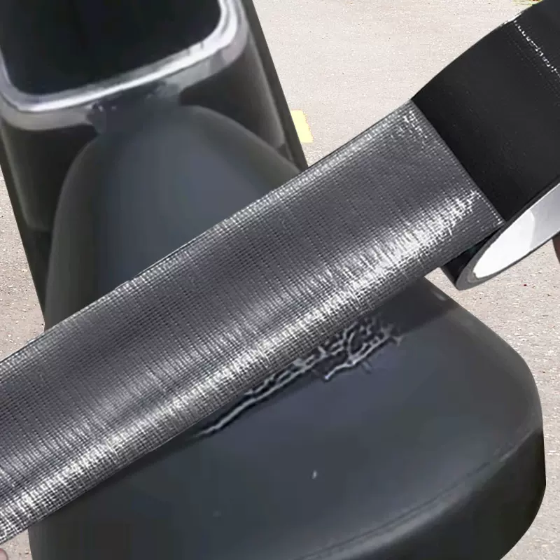 皮革修补高粘电瓶车摩托车座垫皮椅修补贴沙发补皮修复黑色布基胶