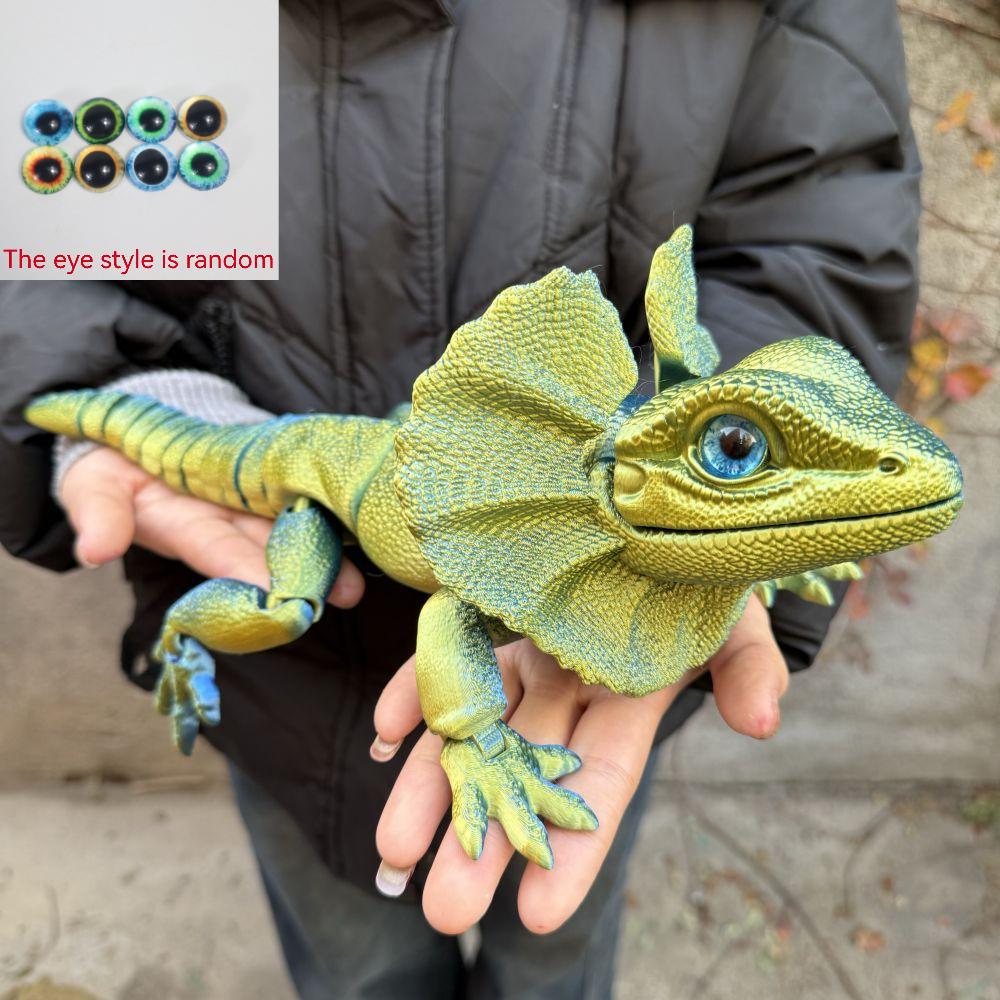 Impresión 3D de simulación de animales modelo de tortilla flexible accesorios móviles novedosos artesanías creativas hechas a mano image 12