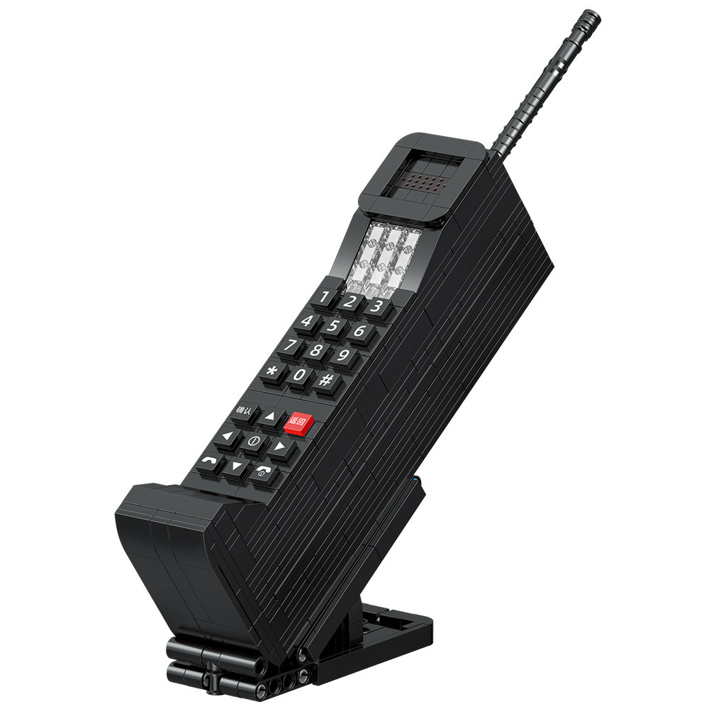 Zhe Gao lin00987 retro Hong Kong estilo Big Brother creativo montaje rompecabezas bloques de construcción regalo juguete para el novio modelo