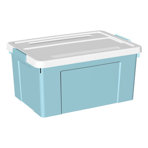 Qingyezhimu plastic storage box ivory white multi-color thickened clothing storage box moving box packing box box