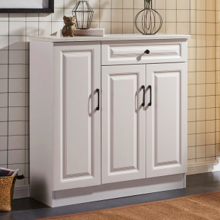 Shoe cabinet shoe rack household multi-layer large capacity living room cabinet door simple hallway cabinet space-saving economical locker